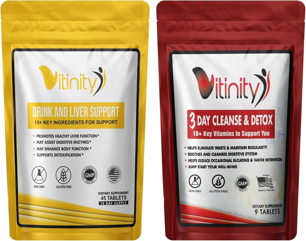 Anti-Drink jetra čiščenje dopolnila,25+Ključne sestavine-Craving podpora,Živo zdravje,Kudzu,Milk-Thistle,sveti Basil,DHM naravno čiščenje,Gradualno zmanjšanje,Replenisher 30+9 Tabs(Pink-Cleanse Combo)