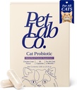 PetLab Co. Probiotiki za mačke, Podpora Gut zdravje, občasno driska, Prebavno zdravje in Imunska podpora - enostaven za uporabo - 30 Count