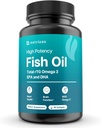 Mini ribje olje softgels – brez vonja, brez žarka in enostavno pogoltniti – 1500mg Omega-3 z EPA & DHA – Napredna Formula ribje olje Minis – Manjša kot dime – Wild Caught – 90 (Velika, Kapsula)