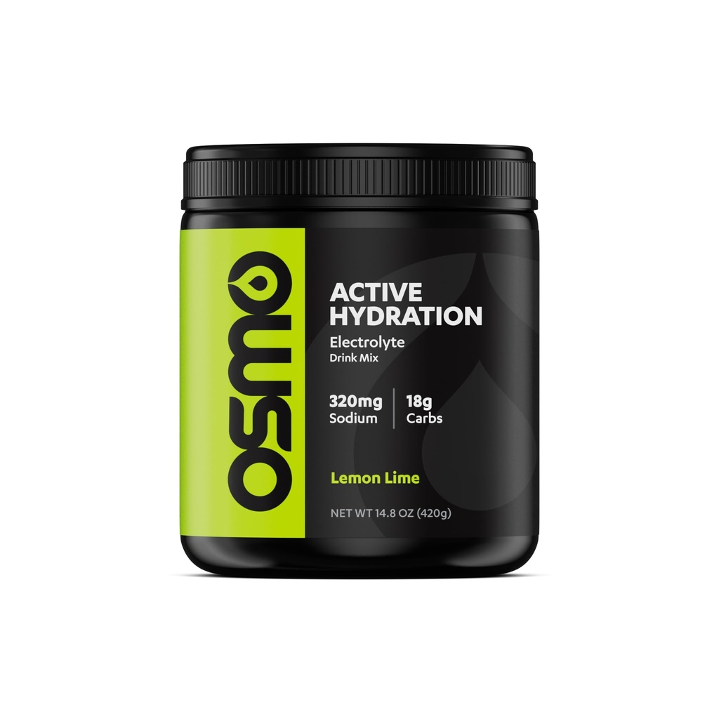 Osmo Active Hydration Elektrolitni prašek (20 servingov) - Vključuje natrij, magnezij, kalij, ogljikove hidrate in vitamine, trsni sladkor - vse naravne sestavine, 3X Hitrejša hidracija, poveča moč in vzdržljivost