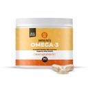 Pawsomely Healthy Omega-3 for Dogs – Mess-Free Powder Capsules, No Refrigeration – Wild-Caught Anchovy Oil – EPA & DHA for Skin, Coat, Joints & Heart – All Breeds & Life Stages – 90 Count