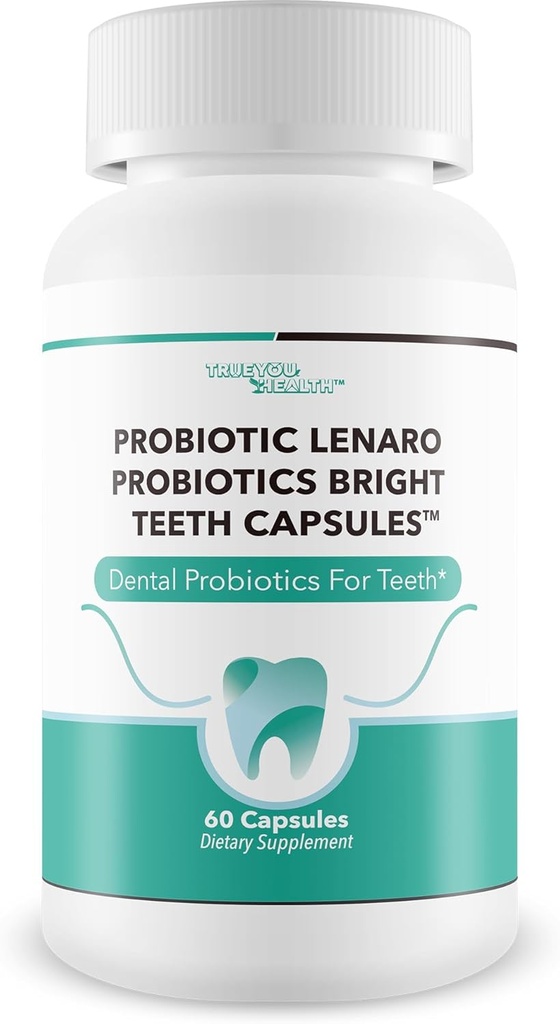 Probiotiki Svetli zob Kapsule - naše najboljše zobne probiotike Podpora beli zob - Zobni probiotiki Bright Whitening zob Mousse Alternativne kapsule - Probiotiki za zobe probiotične usta