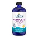 Nordic Naturals Complete Omega, Lemon Flavor - 16 oz - 1270 mg Omega-3 - EPA & DHA z dodanim GLA - Zdrava koža, Kognicija, Pozitivni Mood - Non-GMO - 96 Servings
