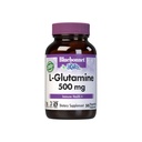 Bluebonnet Nutrition L-glutamin 500mg, Podpira imunske funkcije, Dušik Transporter, Soy & Gluten-free, Non-GMO, Kosher Certified, Vegan, 50 Zelenjavne kapsule, Bela, 50 Število