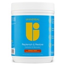 Universal U Replenish & Restore Powder, Hidracija & Recovery, Spodbuja mišice popravila in rast, po meri odmerjanje, L-Lysine, L-Glutamin, L-Triptofan, Brez umetnih arom, 30 Serving (Mango Twist)