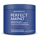 BodyHealth PerfectAmino Powder - BCAA in EAA Powder for Pre and Post Workout - Energijski napitek aminokislin za moške in ženske za podporo najete mišice in okrevanje - Čokolada - 30 Serving