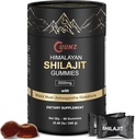Himalajska Nutritius Shilajit Gummies Gold - Ashwagandha, Gokshura - Fulvic Acid - 85+ Trace Minerali - za moške - Brez dodanega sladkorja (Shilajit Gold Gummies)