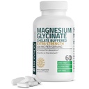 Bronson Magnezij Glycinate 400 mg Dodatna moč, Vegetarian, Chellated za absorpcijo Nežen na želodec, Non-GMO, 60 tablet