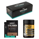 ONNIT Premium Alpha Brain Bundle - Nootropic Brain Supplement (30 Count) za fokus, koncentracija in spomin + skupni človeški dan in noč vitamin paketi za moške in ženske (30-dnevno oskrbo)