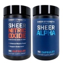 Gym BOŽji paket - Dušikov oksid dopolnilo & čisto Alpha T Booster