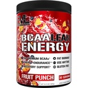 EVL BCAA Lean Energy Powder - Pred treningom Zelena Tea Fat Burner Support with BCAA Aminokisline and Clean Energizers - BCAA Powder Post Workout Recovery Drink for Lean Muscle Recovery - Sadje Punch