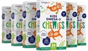 Omega 3 Gumies - Ultra-High DHA Žvečljivi gel Gummy - za otroke podpira zdravje možganov in oči - brez sladkorja naravne sadne arome - otroci Omega 3 ribje olje Gumies (6 Pack)