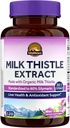Vitalitown organsko mleko Thistle Antioksidant Podpora, Detox & čiščenje, 120 Veganske kape