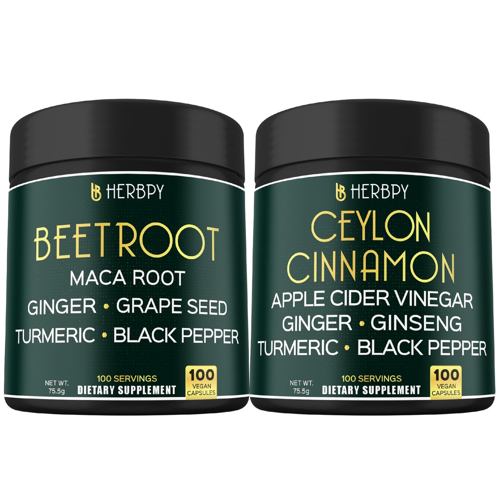 Bundele 6in1 Pese Root kapsule & 6in1 Premium Ceylon Cimet dodatki