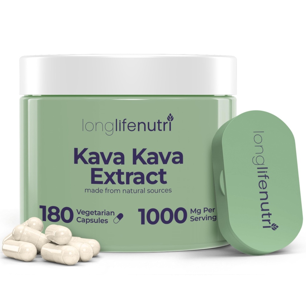 Kava Kava Extract Dodatki 1000mg 