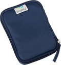 Sagely Navy Weekend Travel Portable Medicine Pouch Pill Bag za 3 Sagely Smart XL Weekly Pill Organizer Pods