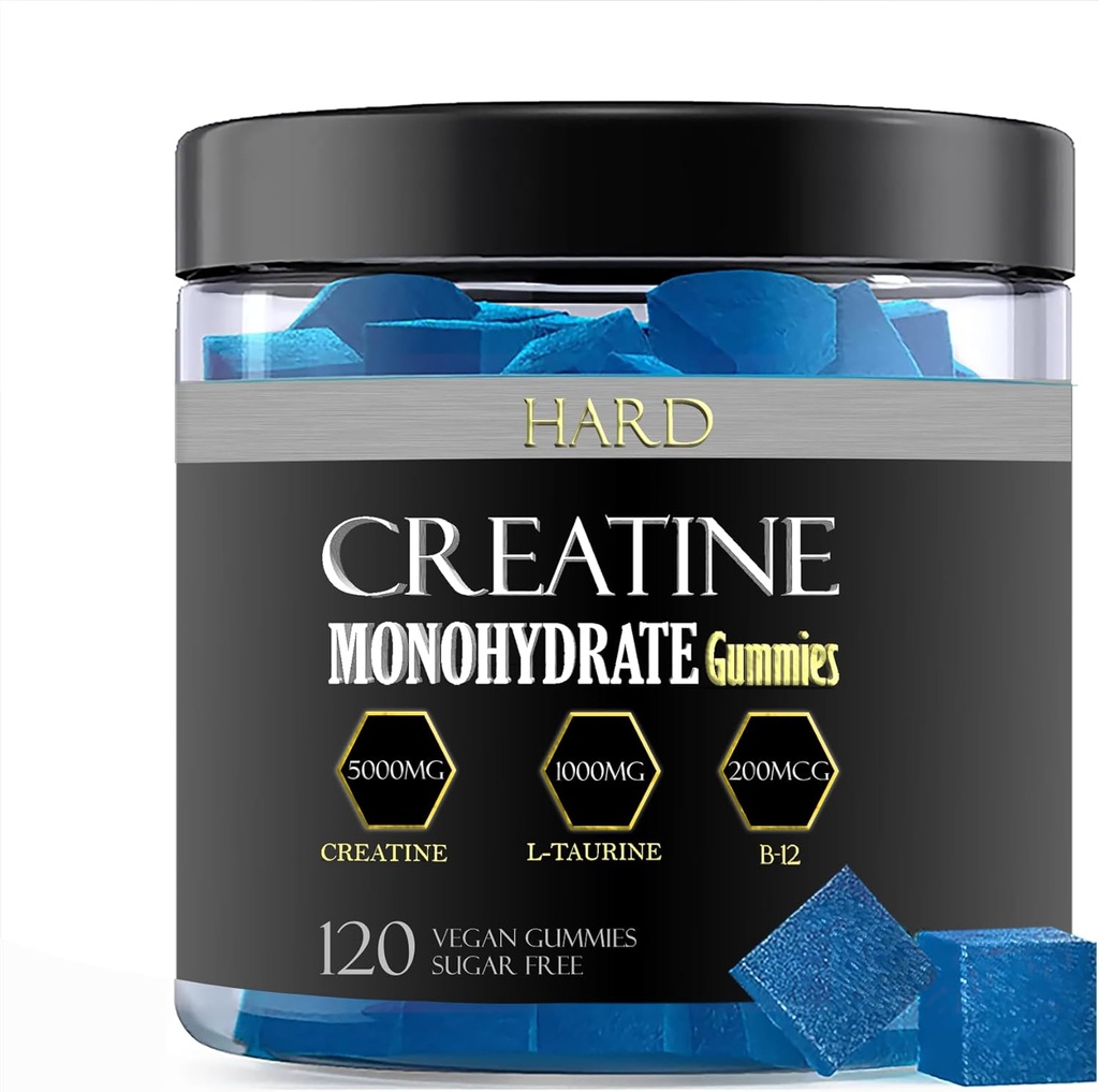 Generični kreatin monohidrat Gumiji-kreatin Gumiji za moške in ženske-kreatin žvečenje-kreatin Preworkout-Muscle rast-slaven kreatin-Sugar brezplačno-Vegan