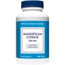 Vitamin Shoppe Magnezijev citrat 200 mg tablete - za učinkovito sprostitev mišic - podpira živec, srce, in mišične funkcije, medtem ko povečanje proizvodnje energije (300 tablete)