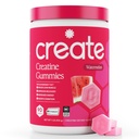 Ustvarite Kreatin Monohidrat Gumije za moške in ženske - Boost Focus, Moč in vzdržljivost, Anti-Melting Formula, Vegan, Gluten-free, Non-GMO, 1.5 Gram Kreatin na Gummy (Watermelon, 90 ct)