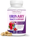 Naravni sečnina Tract Health Supplements za ženske, UTI Health Support, Flushes Nečistoče in čiščenje urinarnega sistema, Bladder Support, D-mannose z brusnice, Dandelion & Hibiscus