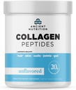 Ancient Nutrition Kolagen Peptides, Kolagen Peptides Powder, Nearomated Hydrolyzed Kolagen, Podpira zdravo kožo, Joints, Gut, Keto in Paleo prijazno, 28 Servings, 20g Collagen na služijo