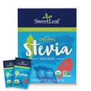 SweetLeaf Organic Stevia Powder Packets - Zero Calorie sladilo z Stevia Leaf Extract, brez umetnega sladila dodatek, brez sladkorja, Keto prijazno, Non GSO, Gluten Free - 70 Packets (Pack po 1)