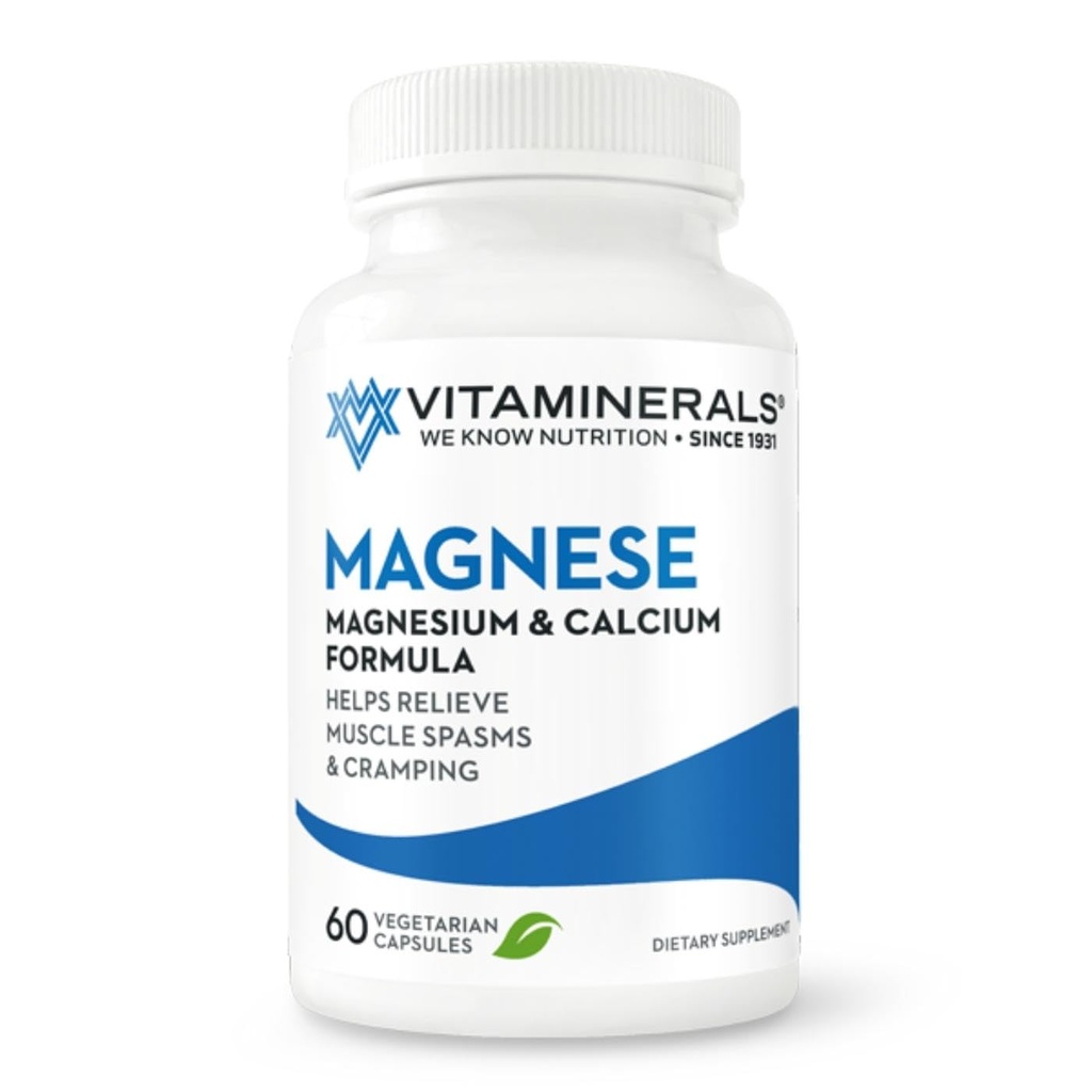 VITAMINERALS 10 Magnese® Podpora za kosti in mišice 60 Veggie Caps