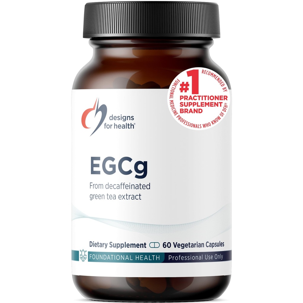 Zasnova za zdravje EGCg - Brez kofeina izvleček zelenega čaja (225mg) + polifenoli Antioksidant dodatek - ne-GMO Veganske tablete zelenega čaja (60 kapsul)