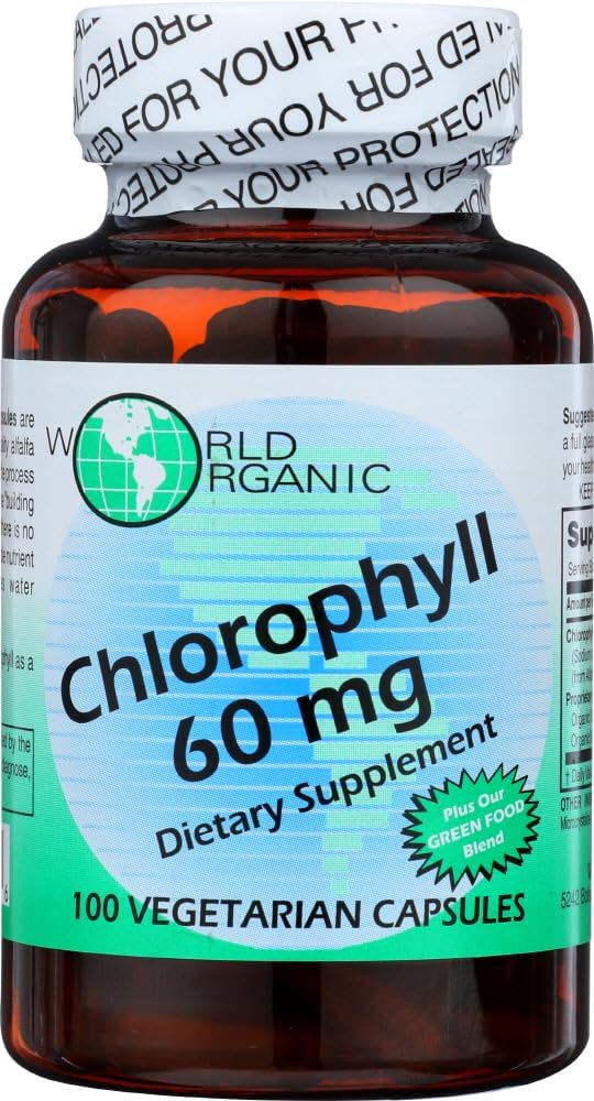Svetovni organski klorofil 60MG, 100 CP