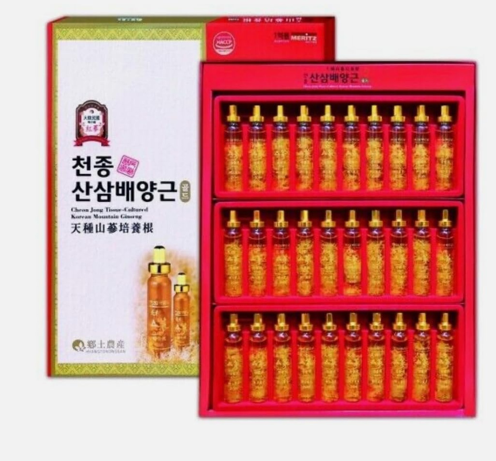 Generic Korea Wild Mountain Ginseng-Cultivated Roots Essence Drink 30 Bottles Set