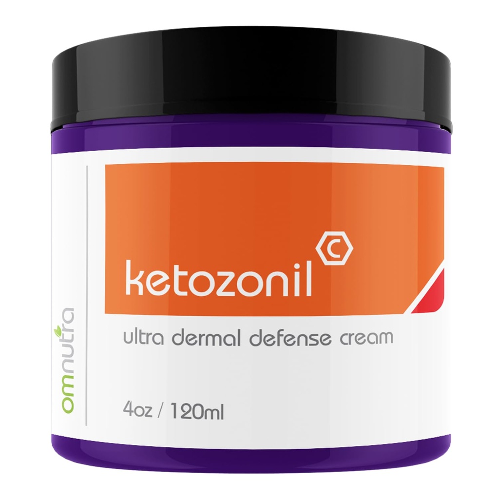 Extra Strength Clotrimazole Cream - 4oz Ultra Ketozonil Clotrimazole Cream 1% Athletes Foot Jock Itch Ringworm Treatment for Humans Tinea Versicolor Folliculitis Medication