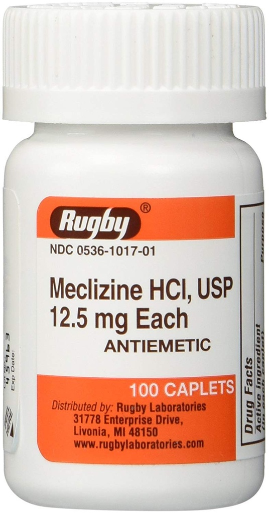 MECLIZINE 12.5MG (BT)