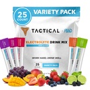 Tekoči taktični - nič sladkor, Keto Electrolyte Powder, Hydration Packets, Made in USA (Variety, 25 Count)