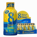 Vitamin Energija 8-Hour Shot Mešana Berry 12 Pack, Melatonin, 5-HTP, GABA, Valerijan, Sivka, Podpora za pomoč v spanju, Deep Rest & Relaxation, Zero Sugar, Gluten-free, Vegan, Košir, 1,93 fl oz