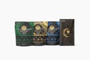 Koa Kava Premium komplet za vzorce: srednji Grind Tongan, Vanuatu Waka in Fidžian Waka Kava v prahu