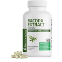 Bronson Bacopa Monnieri Extract 500 mg - spodbuja mentalno jasnost in možganske funkcije - ne GSO, 90 vegetarijanske kapsule