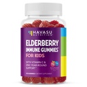 Bezgove jagode za otroke z cinkom in vitaminom C - Imunska podpora dodatek za otroke - 120 Count, Vegan, Berry Flavor - Udobna dnevna obramba z antioksidanti in esencialne hranil