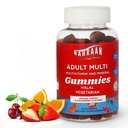 Halal Vitamins for Adults - Halal Multivitamins for Women & Men - Vitamin A, C, D, E, B6, B12 - Vegetarian, Halal Gummies - 90 Count