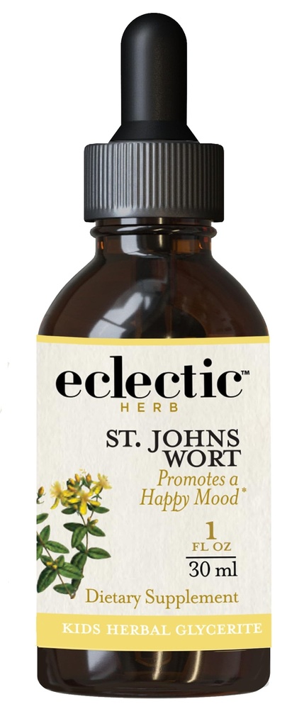 ECLECTIC INSTITUCIJE Otroci Zelišča - St. John's Wort, Črna češnja aroma 