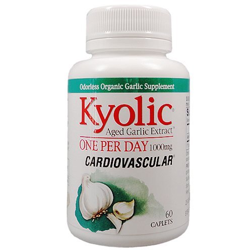 Kyolic stari česen izvleček en na dan, 60 Caplets, 1000 mg, iz Wakunaga