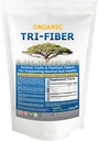 Tri-Fiber topen vlaknin prašek, Unflavored High Fiber 3-in-1 Topni vlaknin dodatek za digestivno podporo. Dietary Fiber 1 lbs (16oz)