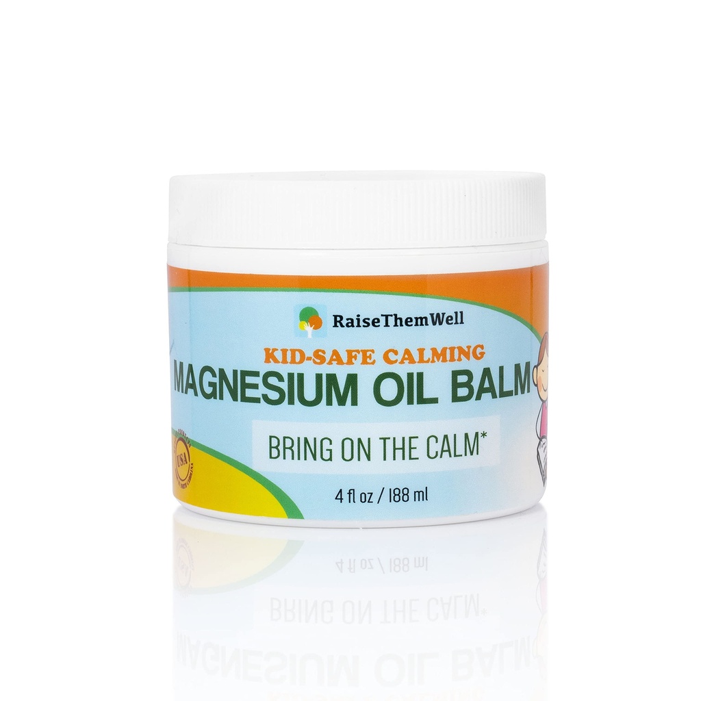 Dviganje Them Well Kids Umirjanje Magnezijev Balm – 4 fl oz 