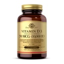 Solgar Vitamin D3 (Cholekalciferol) 250 MCG (10.000 i.e.), 120 Softgels - pomaga ohranjati zdrave kosti in zobe - Imunski sistem podpora - Ne GSO, Gluten Free, Dairy Free - 120 Servings