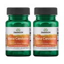 Swanson Beta-karoten - Vitamin A dodatek za spodbujanje imunskega zdravja, zdravje oči in kože - Naravna Wellness Formula - (250 Softgels, 3000mcg vsak) (2 paket)