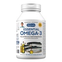 ANDREW LESSMAN Essential Omega-3 Unflavored - 60 Softgels - Ultra-Pure, Omega-3 Oils. Visoka DHA, brez želodčne vstaje, brez onesnaževalcev, brez živega srebra. Majhen, enostaven za požiranje softgels