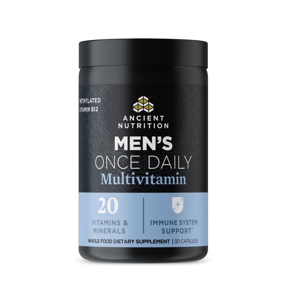 Ancient Nutrition Men's 1-Day Multivitamin, 30 CT