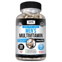 Kaya Naturals Multivitamin za moške - Moški prostate multivitaminski - Multi Mineral Daily Supplement - Tablete za moške - Podpira zdrave prostate - Vitaminas para Hombres - 30 Veggie kapsule