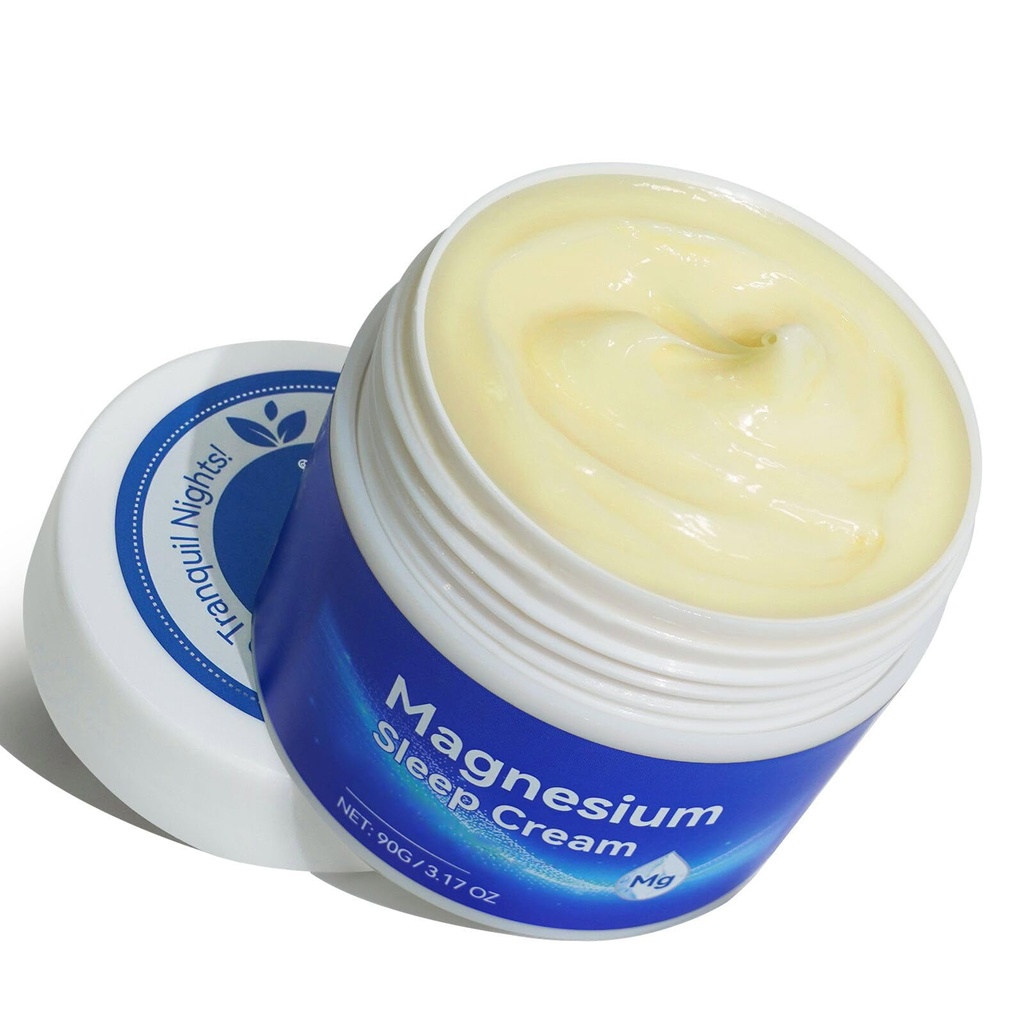 ReliCo Magnesium Cream for feet - Fast-absorbing Pure Magnesium Oil with Vitamin E, Magnesium Lotion, Safe for kids, 1pcs