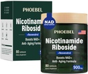 Novo NAD + dodatek - Resveratrol, liposomski nikotinamid ribozid, Quercetin- Visoka čistost NAD dodatek za energijo, Fokus - 80 Count,900mg