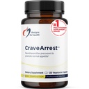 Designs for Health CraveArrest - L-tirozin Anti-Craving dodatek s 5-HTP, B6, Rhodiola, B12 - Zasnovan za serotonin + Dopamin podporo (120 kapsul)